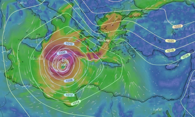 Ευθύμιος Λέκκας: Ποιες περιοχές της Ελλάδας θα χτυπήσει ο μεσογειακός κυκλώνας (βίντεο)